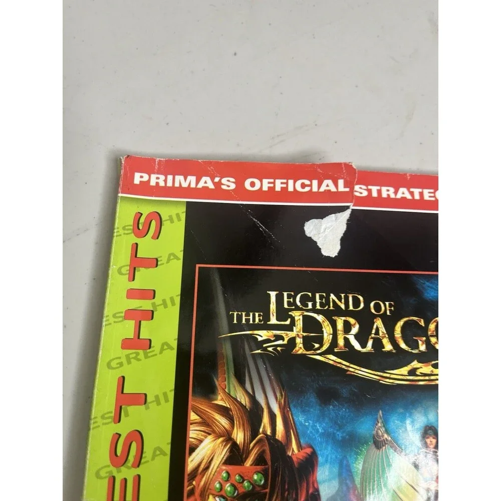 Legend of Dragoon Prima Official Strategy Guide Sony PlayStation PS1